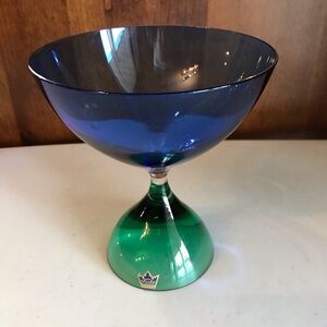 Vintage 1960’s Glass Bowl by Vicke Lindstrand for Kosta Sweden Glass